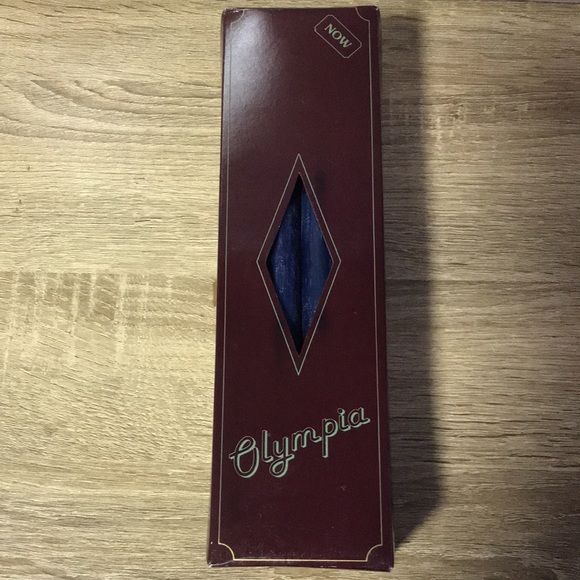 Vintage Navy Blue Taper Dinner Candles Brand New Retro 12 pcs 7hr Burn Time 25cm - Picture 3 of 5